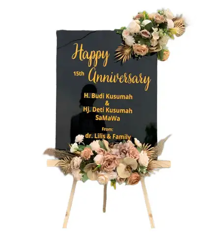 Papan Bunga Akrilik Drunten Wetan